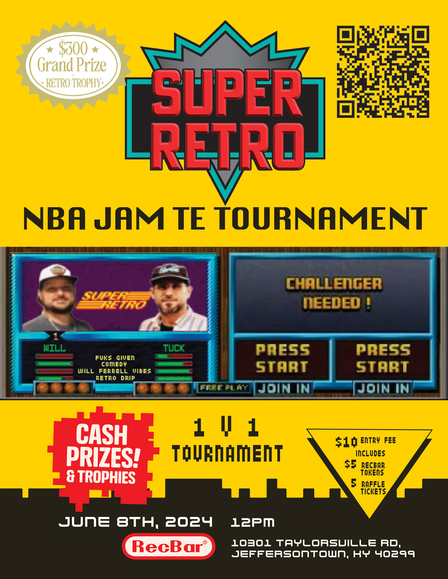 Super Retro NBA Jam TE Tournament