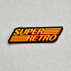 SuperRetro Sticker