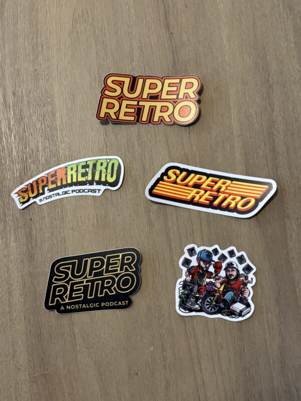 Super Retro Sticker Pack